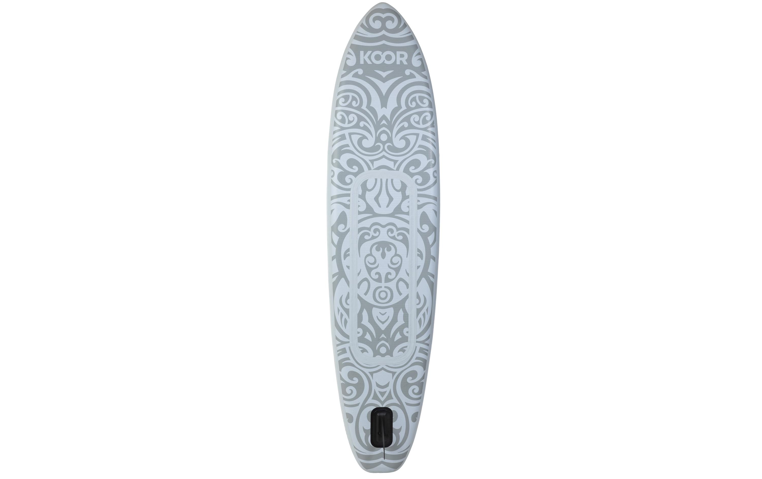 SUP Board Nuusa Allround 10'6 mit Doppelkammersystem<br>Grossvolumiges, standsicheres Allround Stand-up-Paddling-Board mit Doppelkammersystem