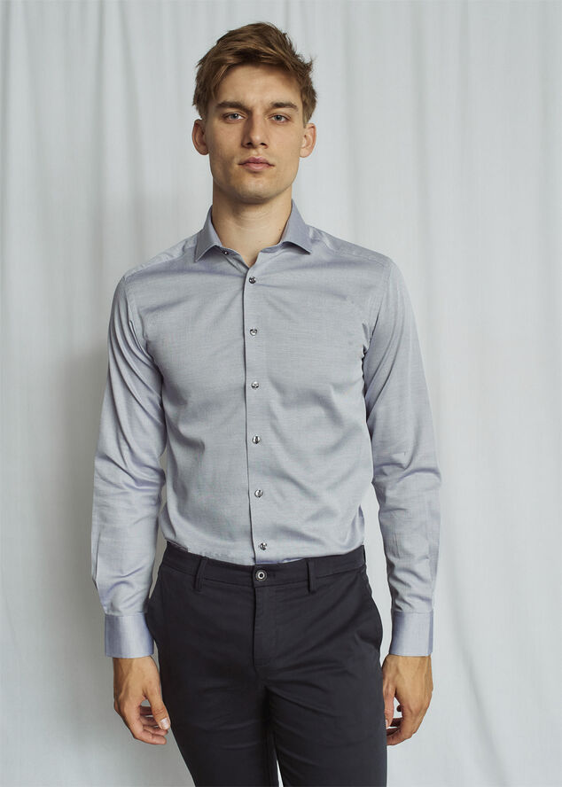 Bruun & Stengade BS Ingram Slim Fit Shirt Blue