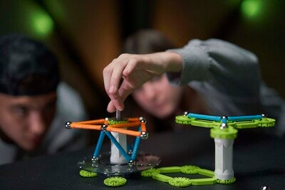 Geomag Mechanics Motion 2 Magnetisk Gir Byggesett 96 Brikker
