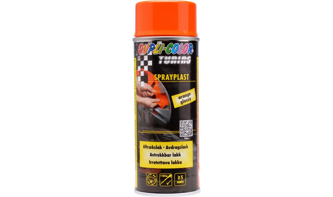 Sprayfolie blank orange 400 ml.