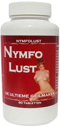 Nymfolust - Erectiemiddel - 100% Natuurlijk - 60 Tabletten