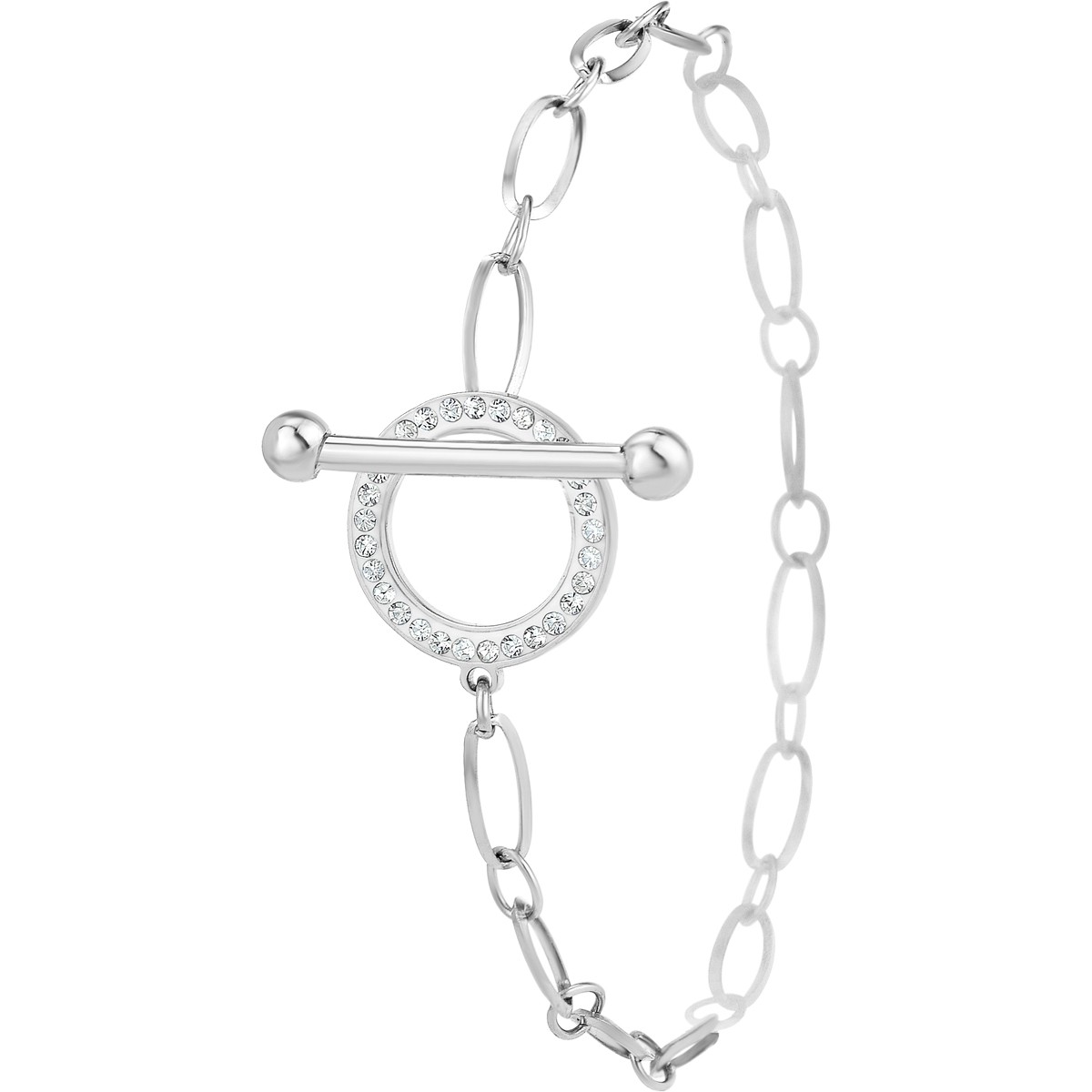 Bracelet - Acier inoxydable & cristaux