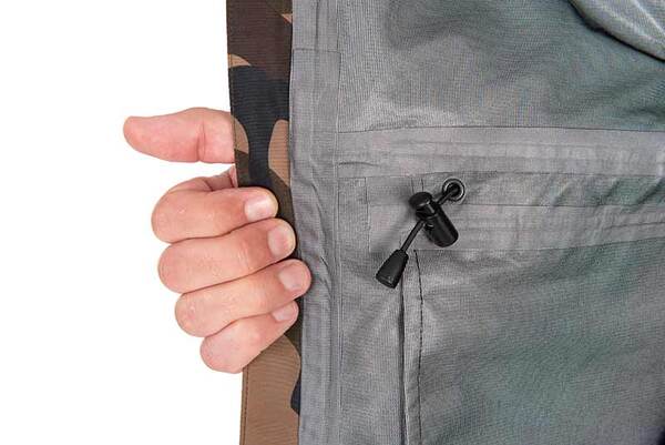 Veste 3/4 imperméable Fox RS25K Camo pour la pêche