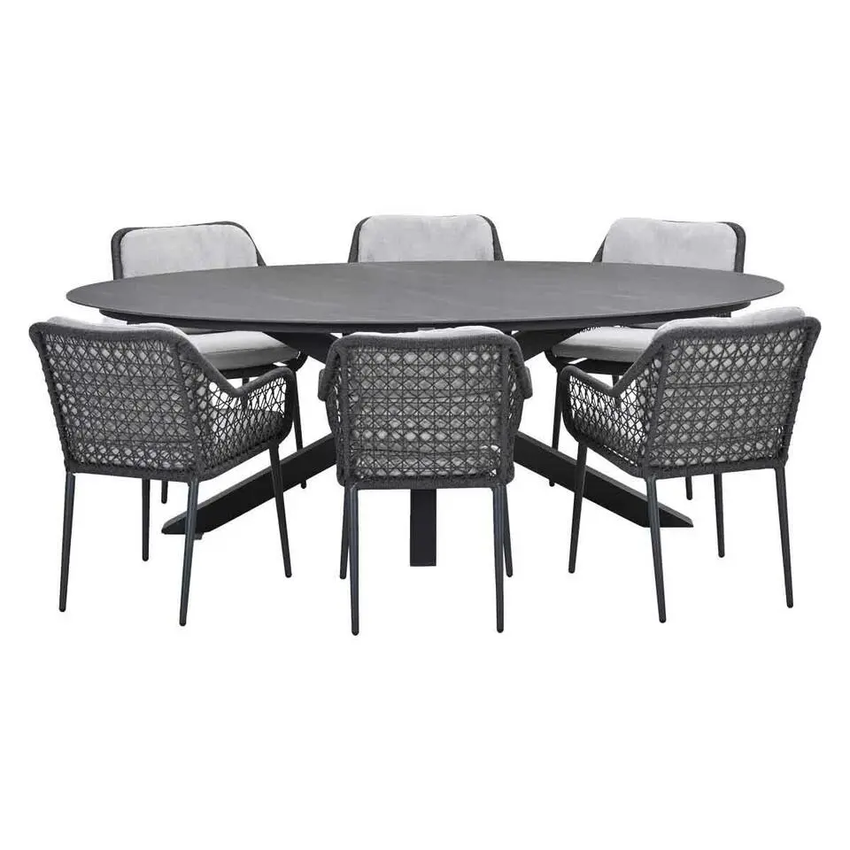 Garden Impressions Pemba - Scot tuinset 7-delig - Napoli grey