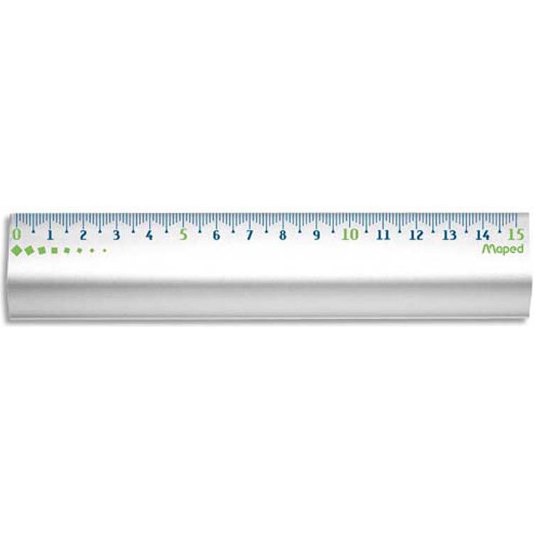 Règle aluminium 15 cm Maped