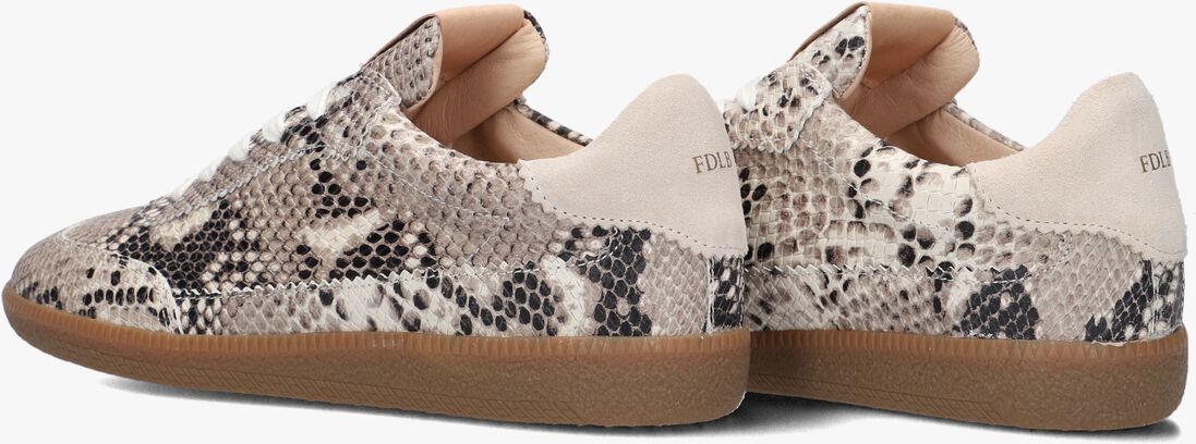 beige fred de la bretoniere lage sneakers pearl sign