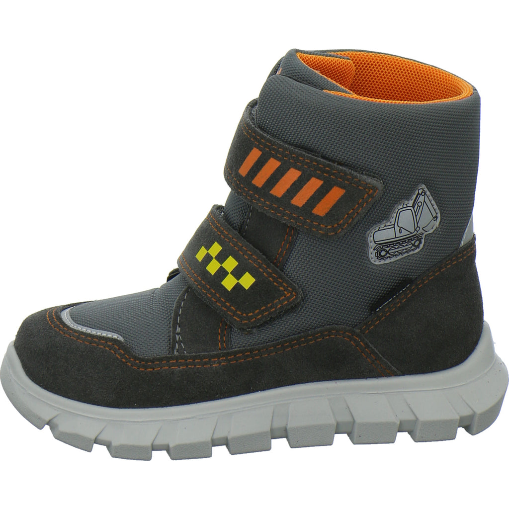 Richter Winterschuhe Unisex - Baby Grau-kombi