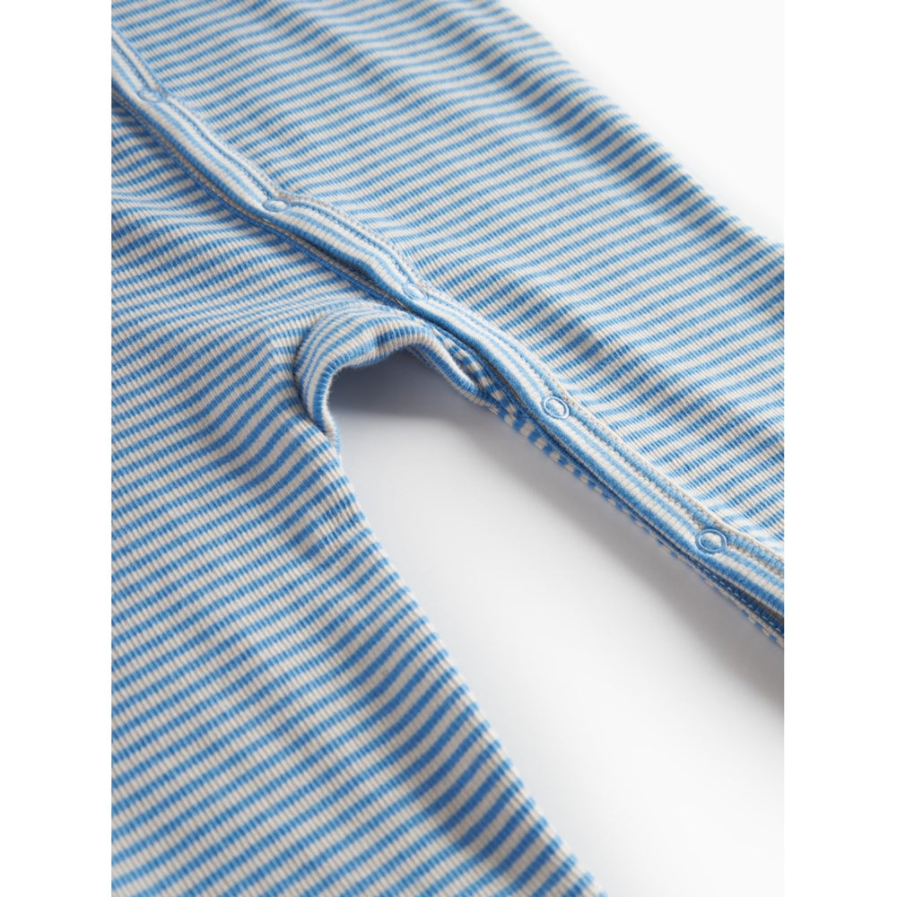 Køb MarMar Modal Fine Rib Blue Stripe Ruka Heldragt