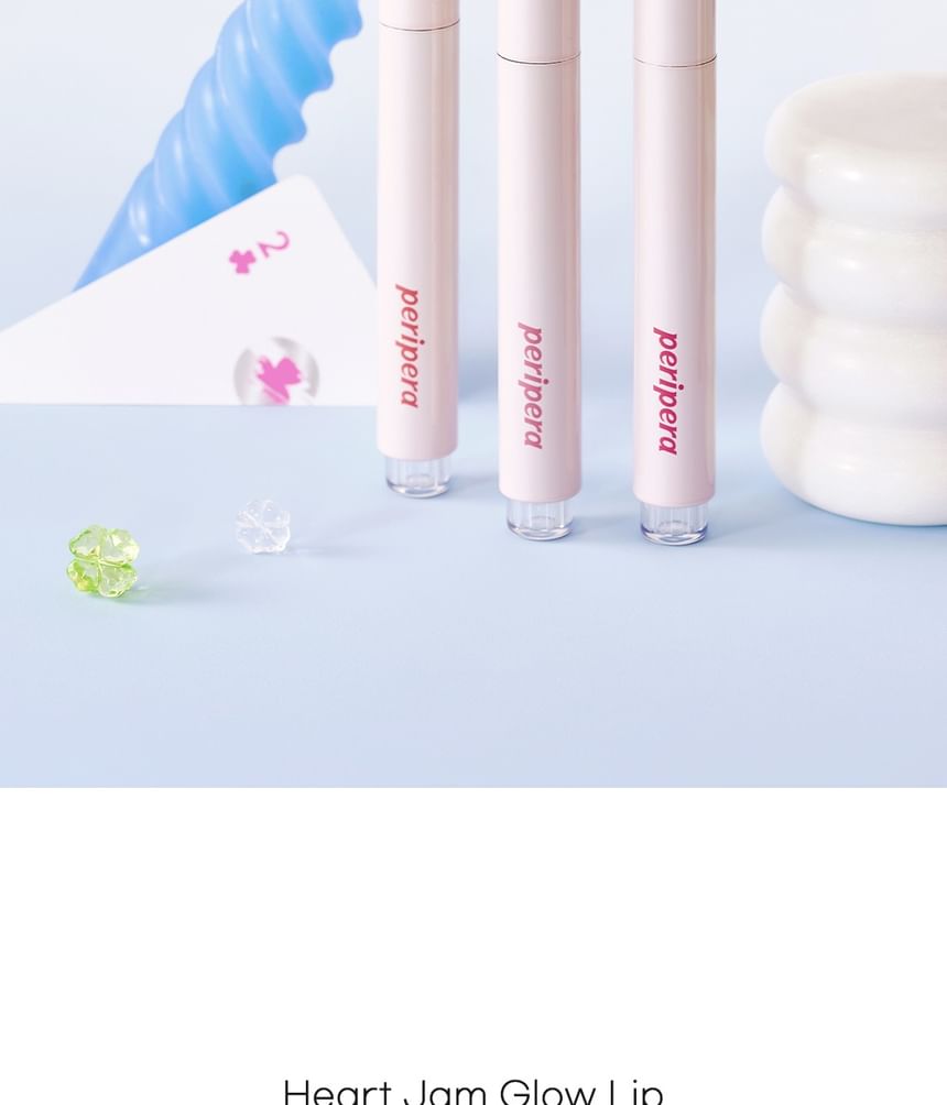 peripera - Heart Jam Glow Lip Lucky Lottery Edition - 3 kleuren