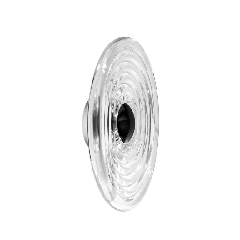 Tom Dixon Press wandlamp LED large Ø35 transparant