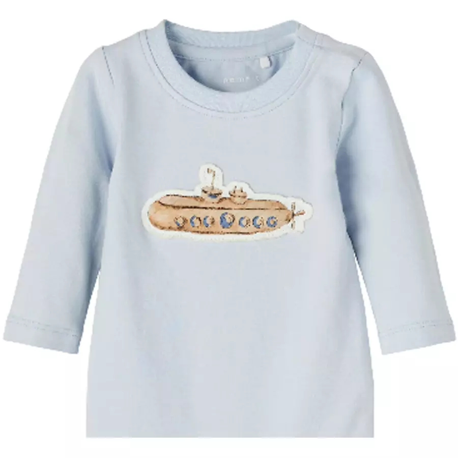 name it Langarmshirt Nbmfranz Heather