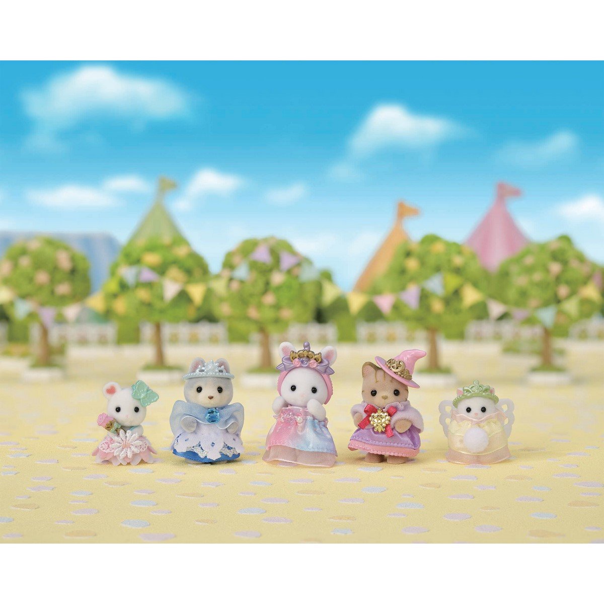 La parade des bébés en costumes de princesse - Sylvanian Families 5703