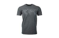 „Global“ T-Shirt mit Print (Grau)