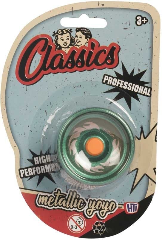 Metallic jojo yoyo utendørs leketøy