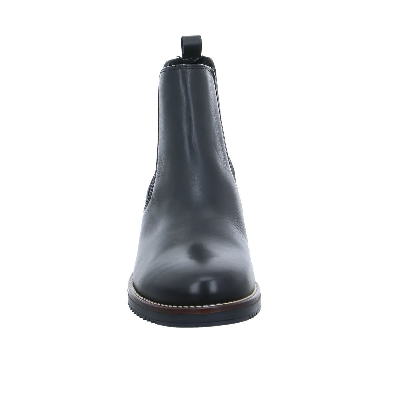 SCHUHENGEL Boot Schwarz Leder
