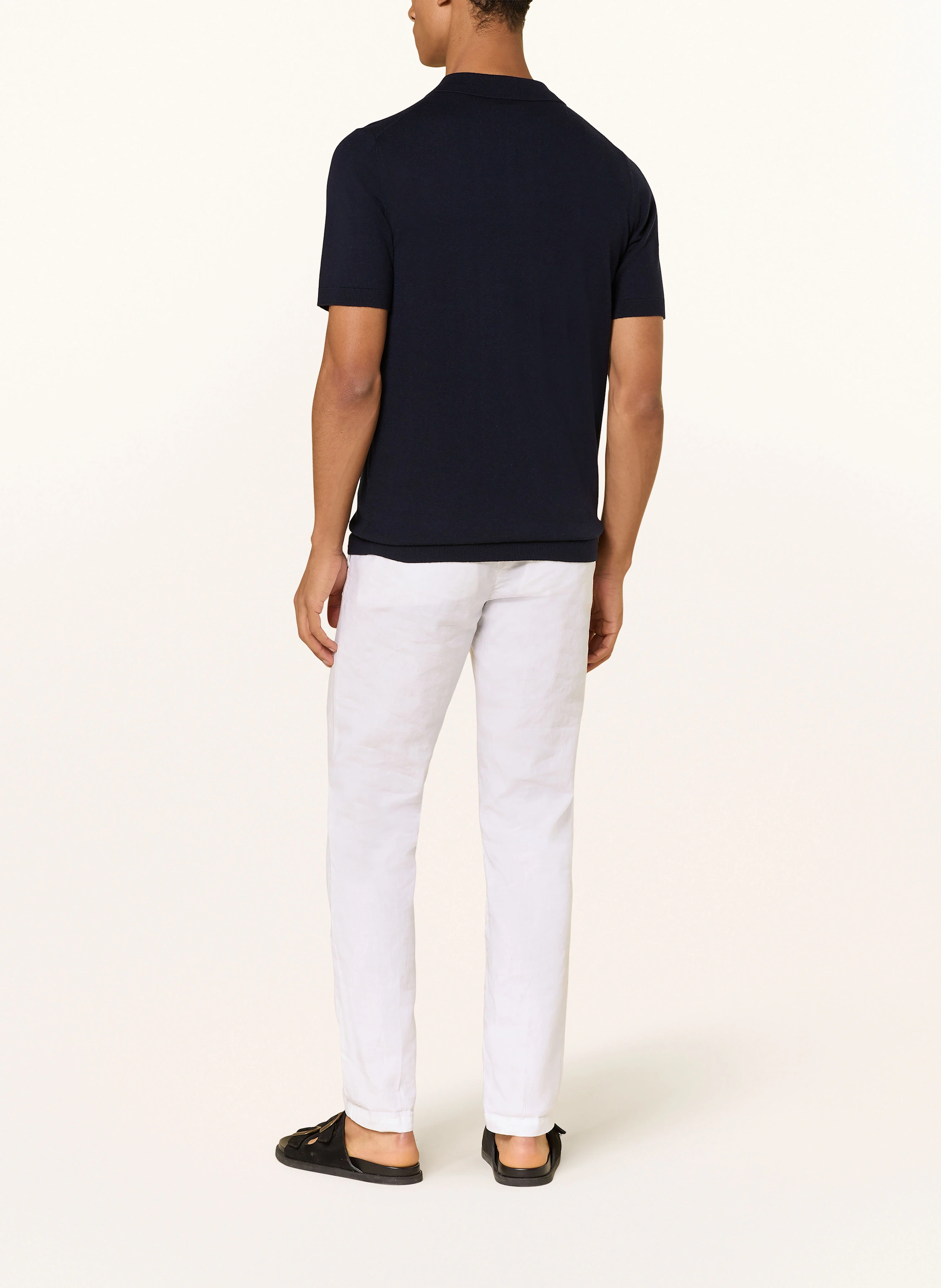 MASON'S Hose im Jogging Stil Extra Slim Fit mit Leinen