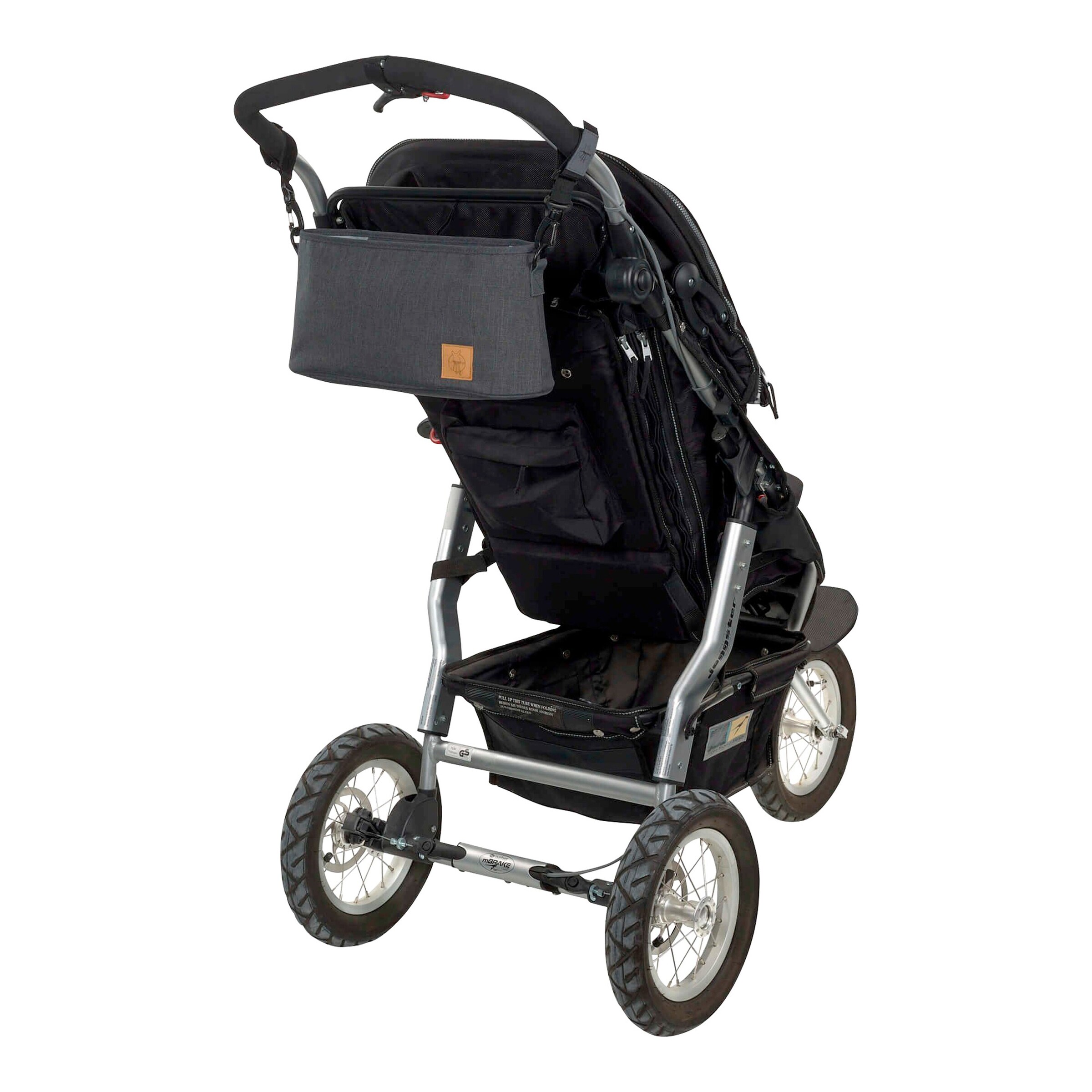 Lässig Organizer für Kinderwagen, Sportwagen, Buggy anthrazit