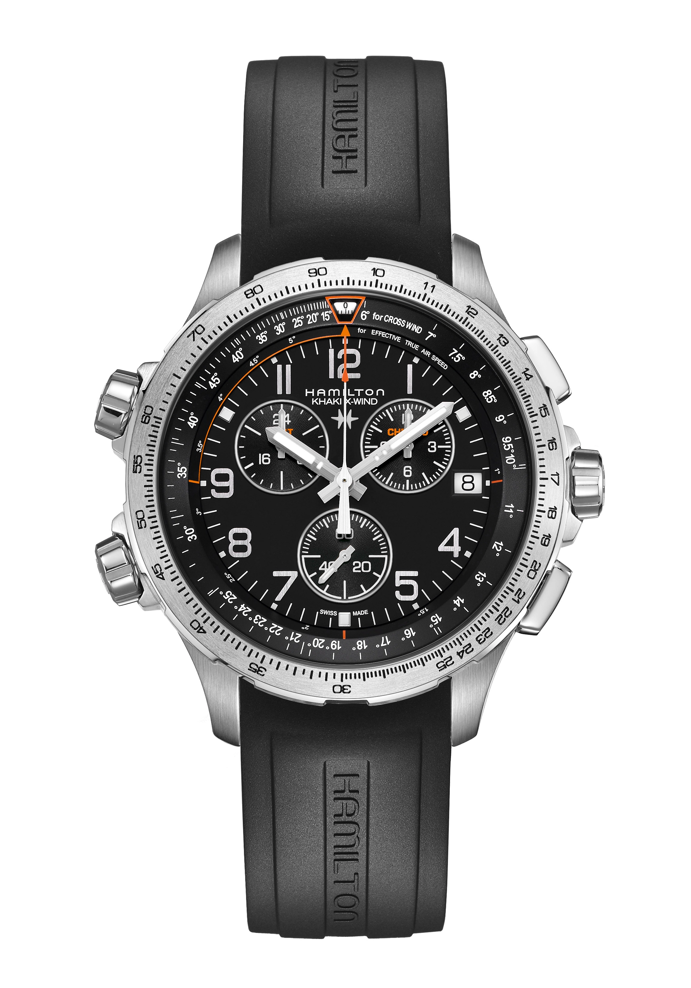 Hamilton Khaki X-Wind GMT Herrenchronograph H77912335
