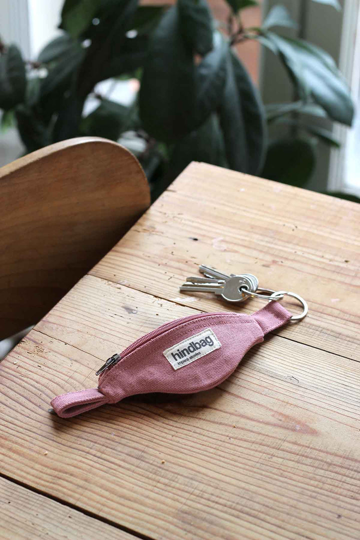 Porte-clés banane Côme Rose blush