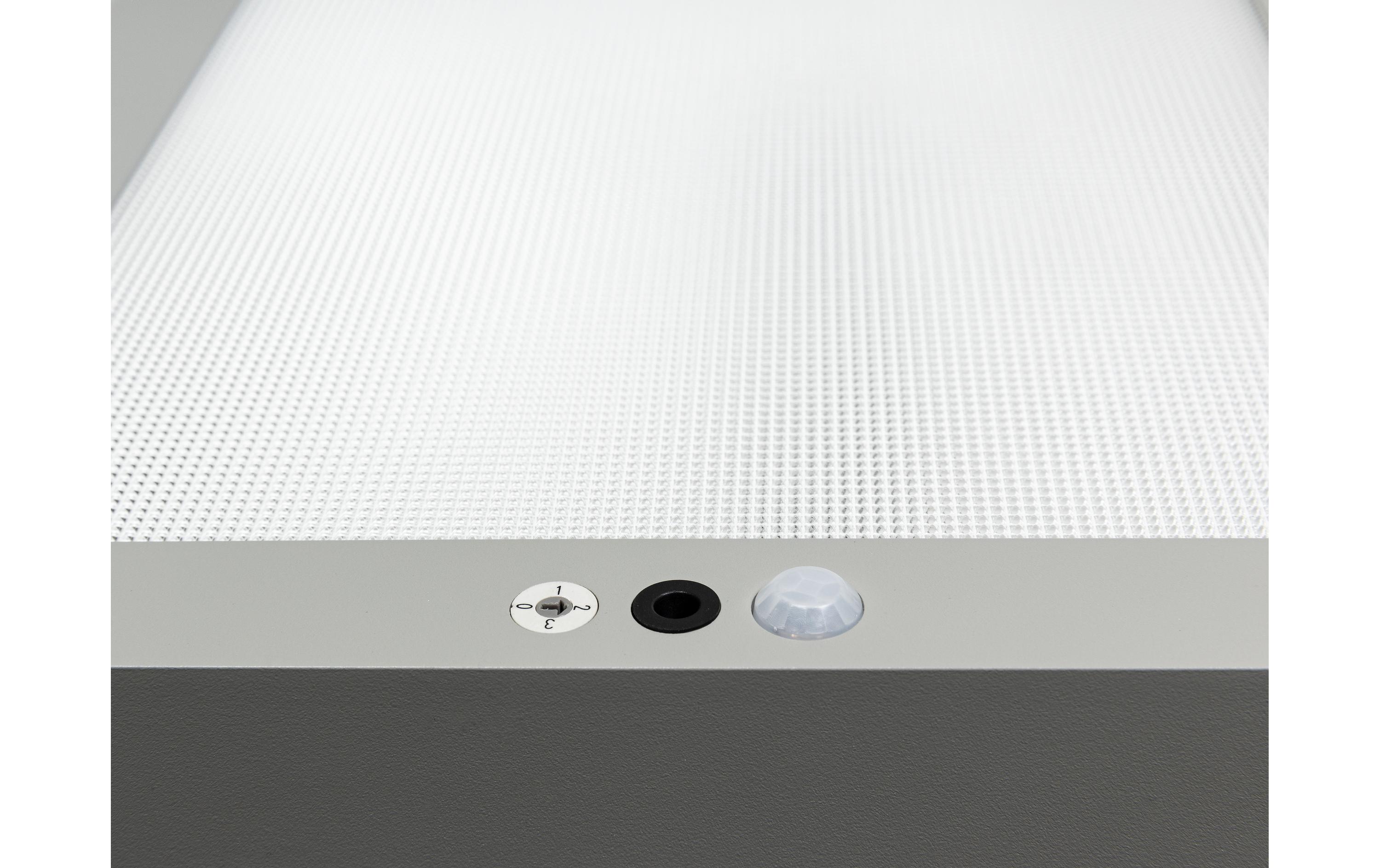 Bürostehleuchte HCL LED 100 W, Grau<br>Dimmbare Stehleuchte für Boden- und Deckenbeleuchtung