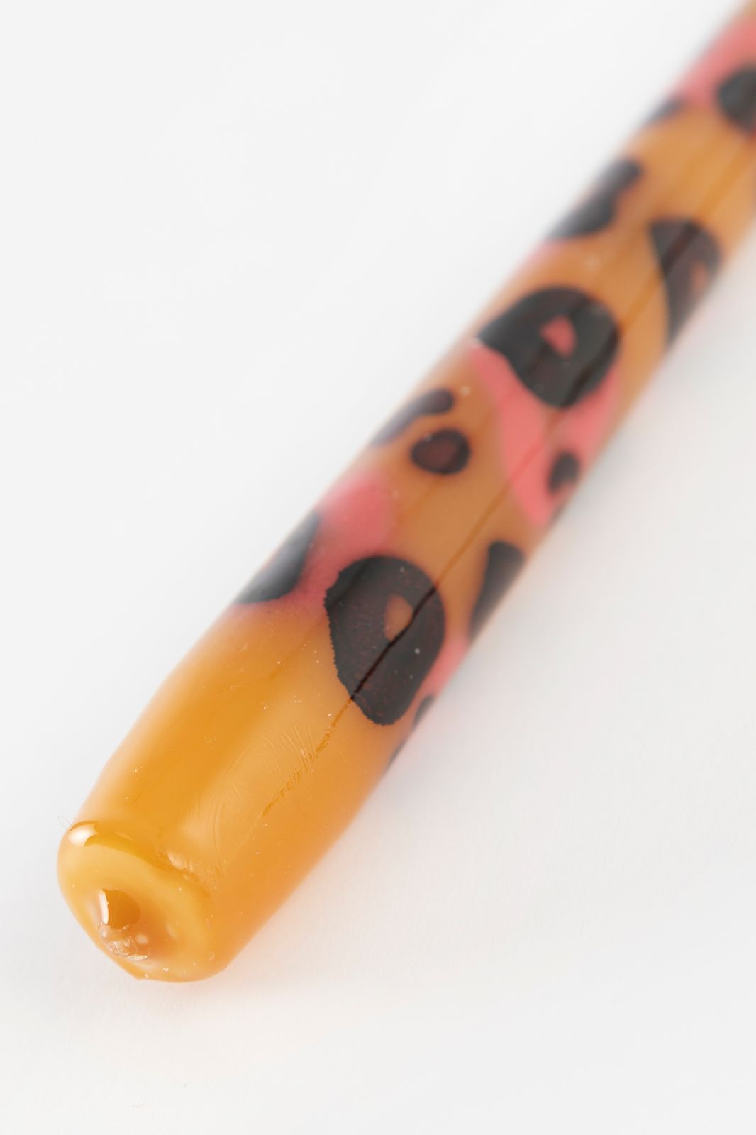 Bruine dinerkaars leopard 25 cm