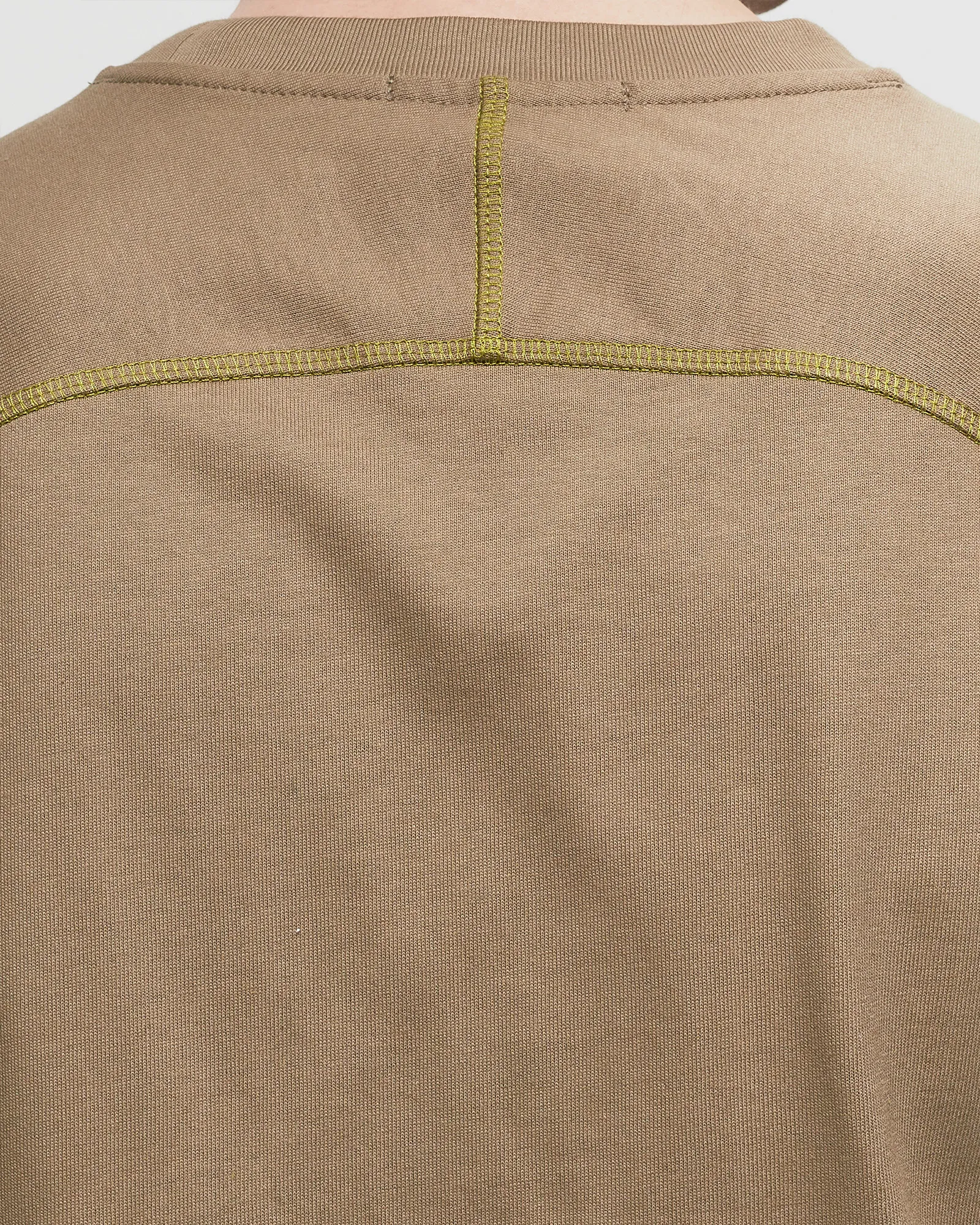 ADISH Tatreez Logo Contrast Stitched Surf T-Shirt