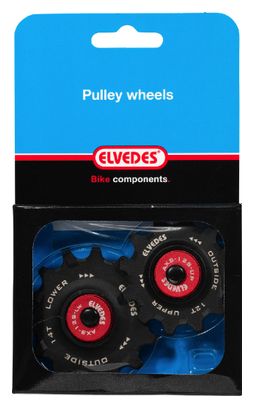 Paire de Galets Elvedes pour Sram Eagle XX1/X01 AXS 12v Ceramic Hybrid