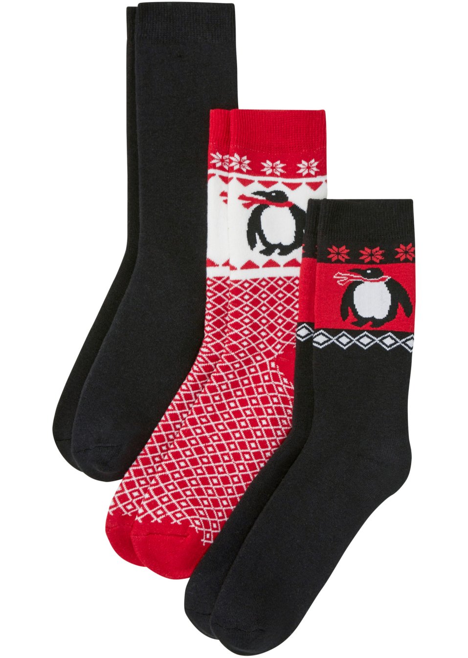 Lot de 3 paires de chaussettes thermo avec intérieur éponge doux et nœud en satin