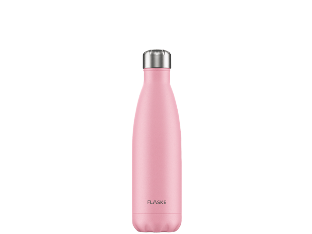 Flaske 500 ml  rvs drinkfles - flower