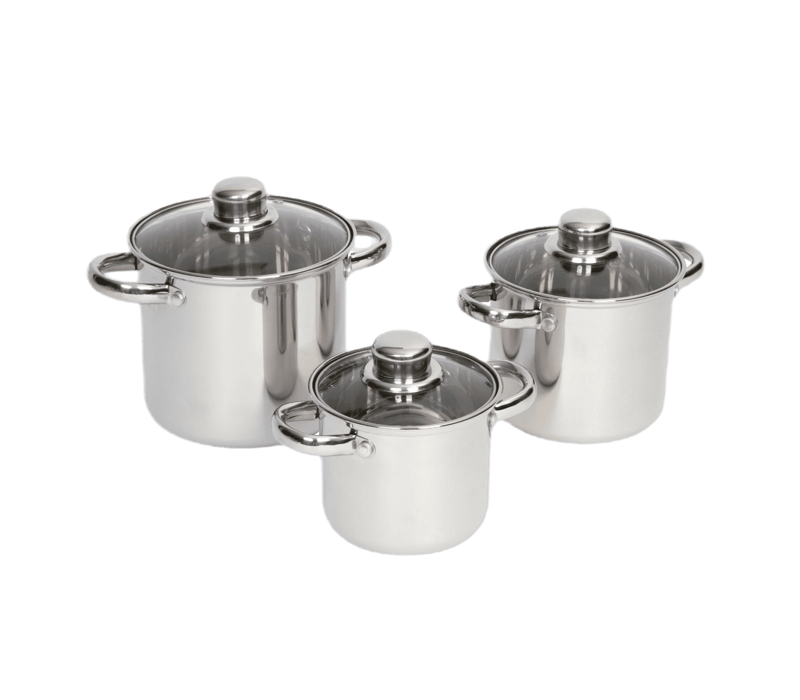 Royal Plus RVS Pannenset