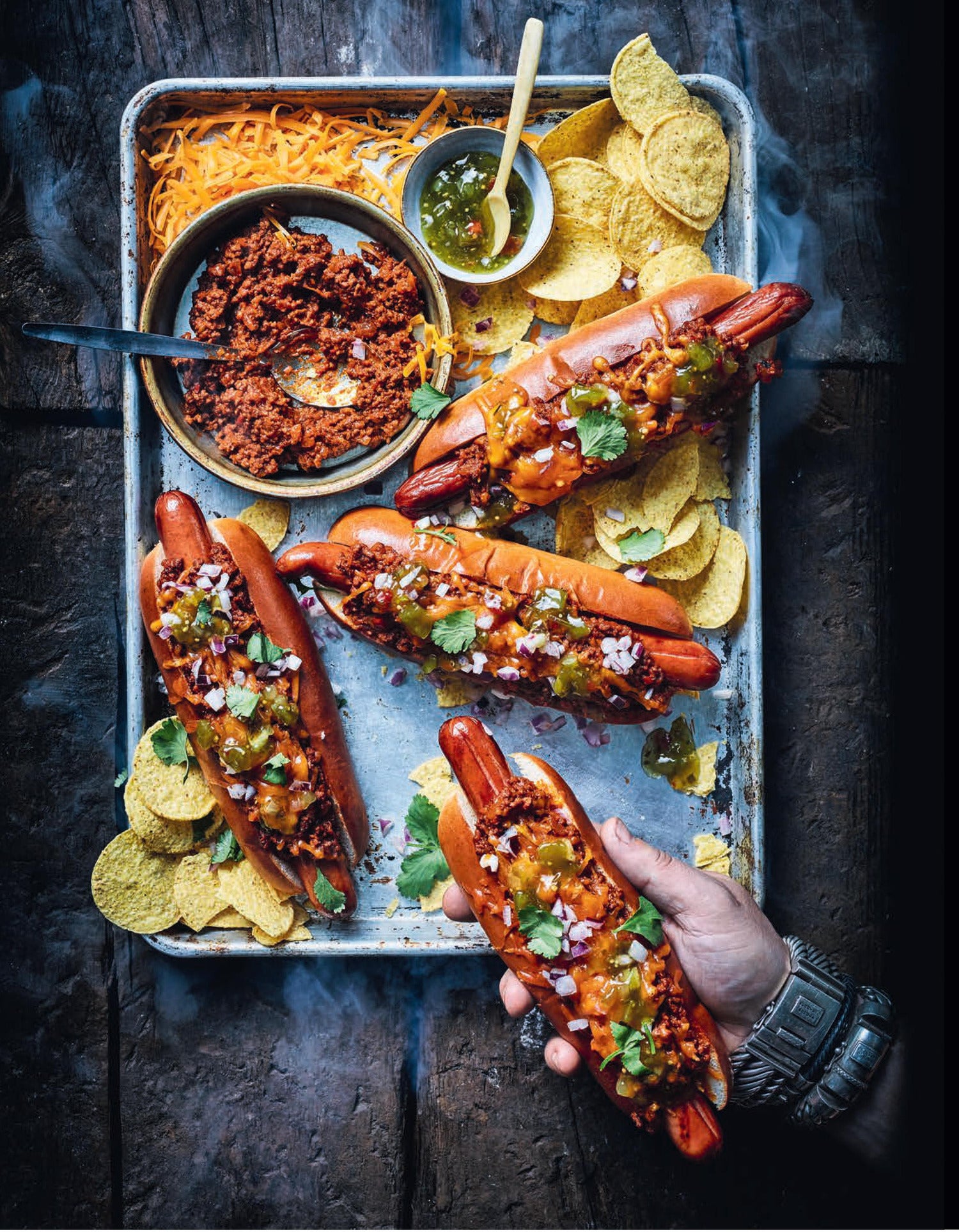 Smokey Goodness Burger en BBQ bites