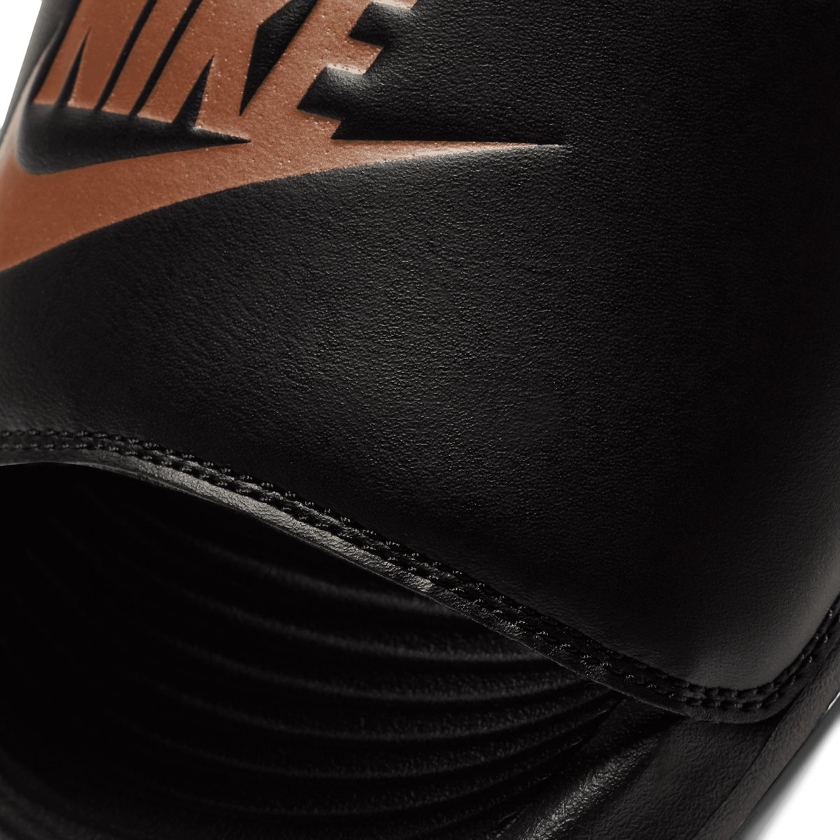 NIKE-Victorione-l-Sandales athlétiques à glissière - Talon plat - Autre Noir
