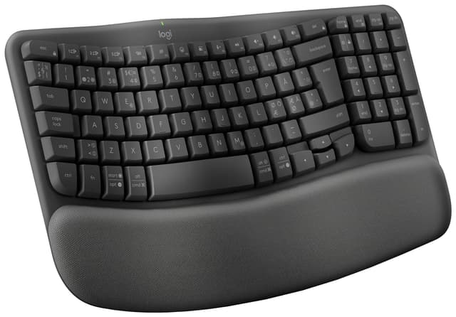 Logitech Wave Keys ergonomisk tastatur (grafit)