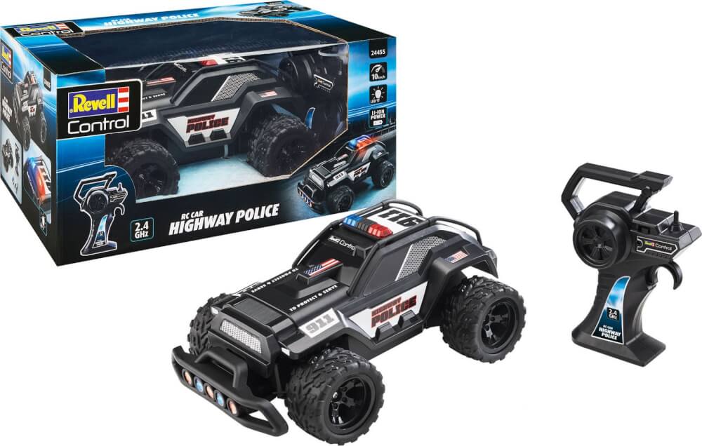 RC Car Highway Police, Revell Control Ferngesteuertes Polizeiauto