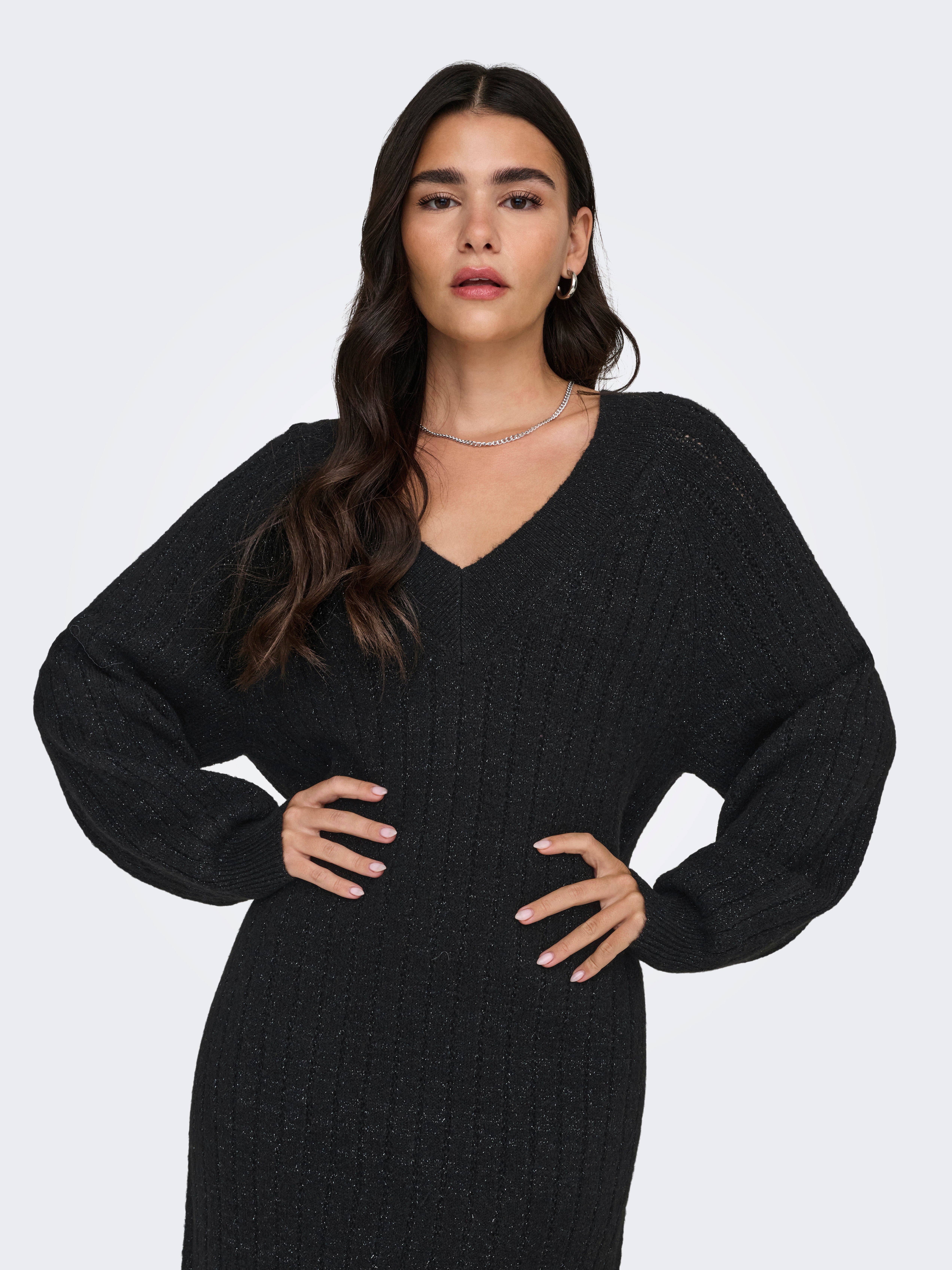 JDYASPEN Midikleid Black