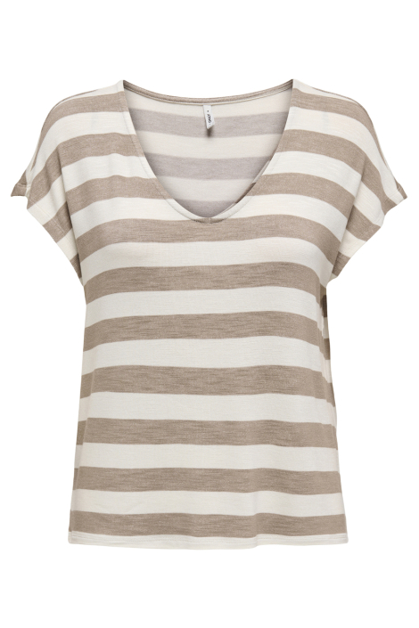 Only beige dames t-shirt