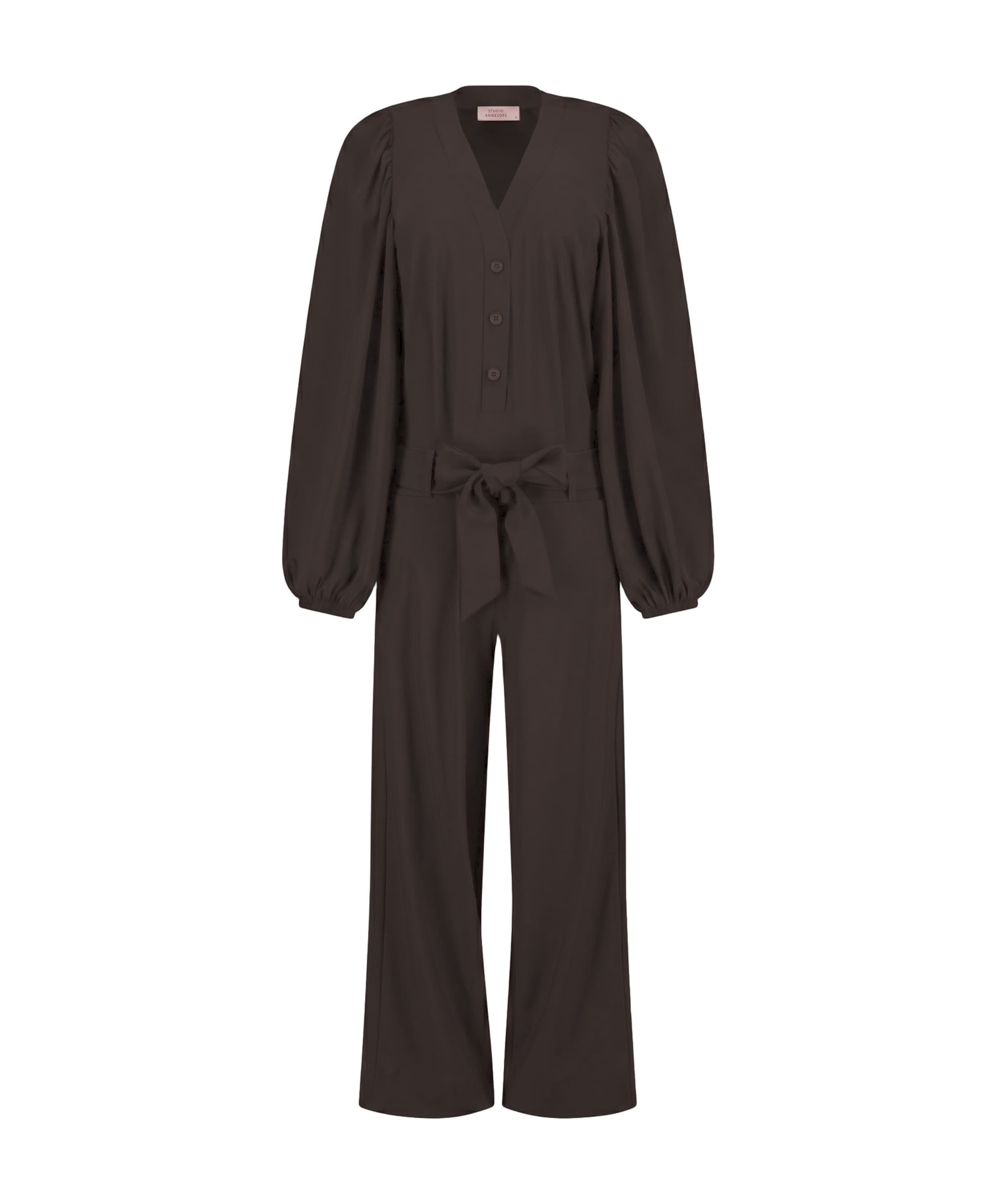 Studio Anneloes Cherie dames jumpsuit bruin