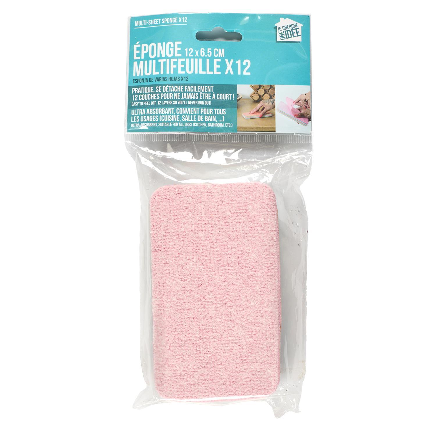 EPONGE MULTIFEUILLES X12 PIECES