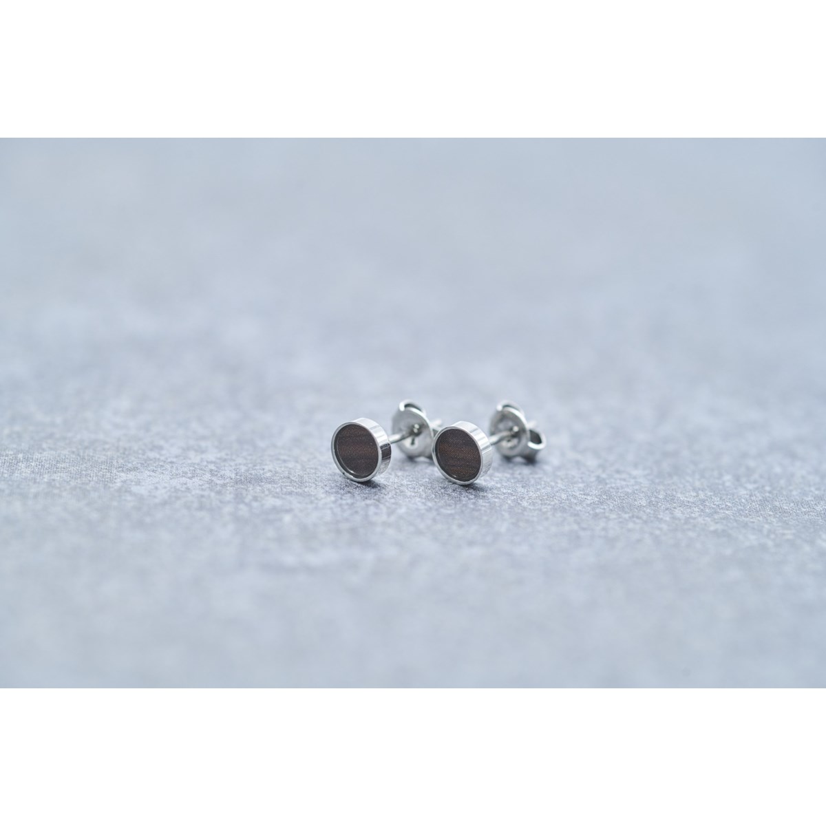 Boucles d'oreilles clous Séverin en Acier 316L