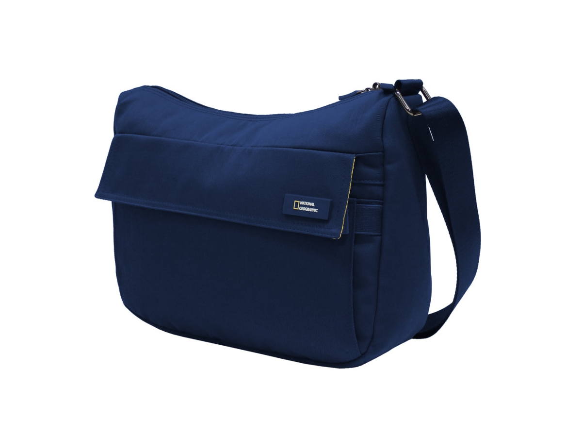 NatGeo Academy Schoudertas - Marine Blauw