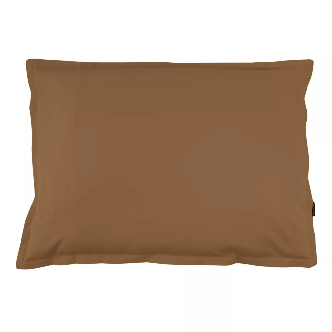 Taie d'oreiller rectangulaire percale de coton (50 x 80 cm) Cali Cappuccino