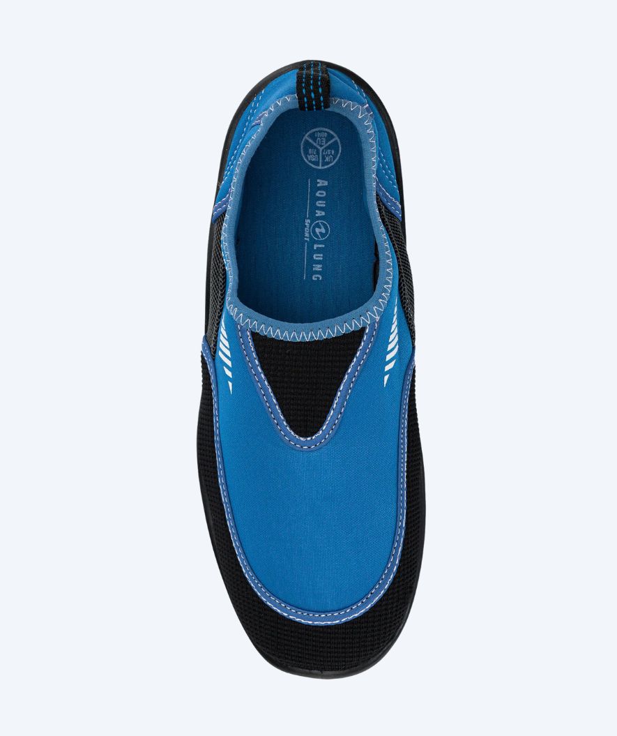 Aquasphere neopren badesko til voksne - Beachwalker RS - Blå/sort