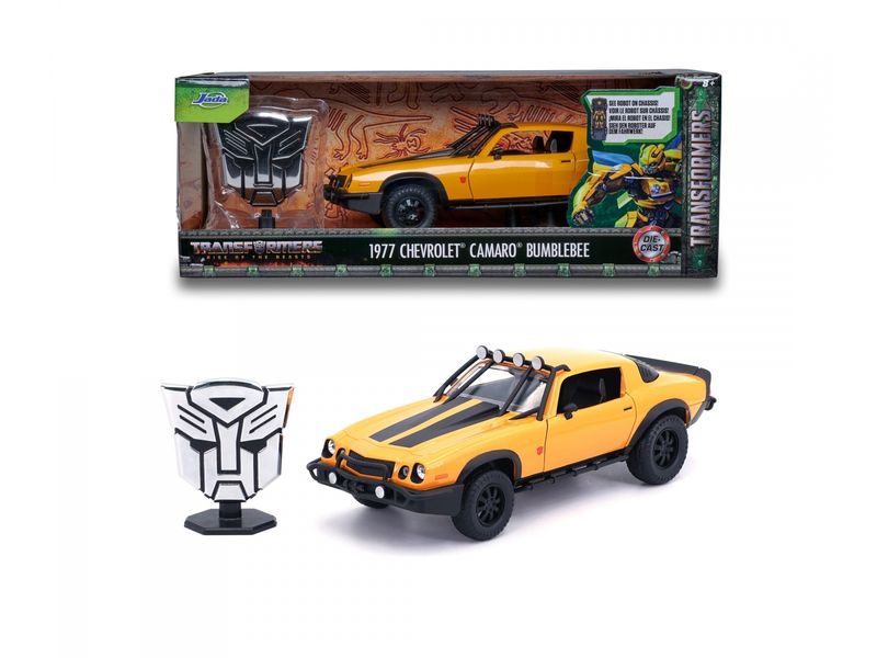 Jada Toys Transformers 7 Bumblebee 1:24 1977 Chevrolet Camaro Modellauto aus Transformers 7