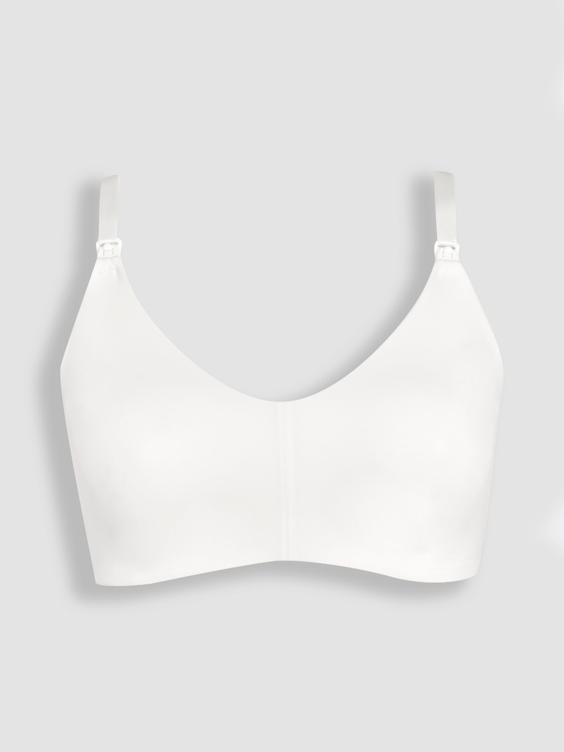 Wit - JoJo Maman Bébé Microfibre Moulded Maternity & Nursing Bra