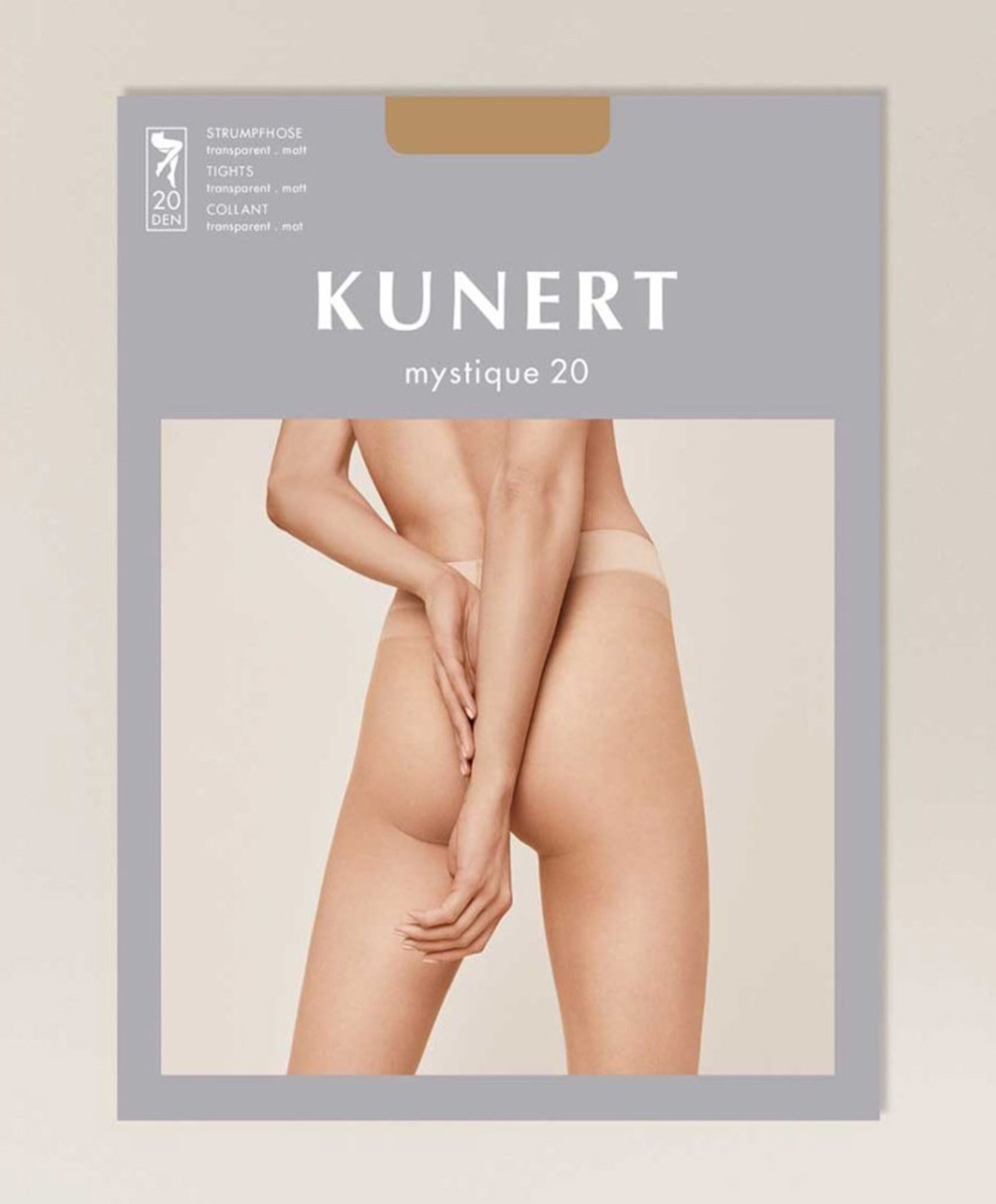 Kunert Dames panty Mystique 20 denier beige