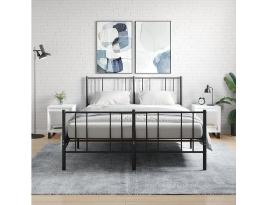 VIDAXL - Tables de chevet 2 pcs blanc 40x35x50 cm bois d’ingénierie
