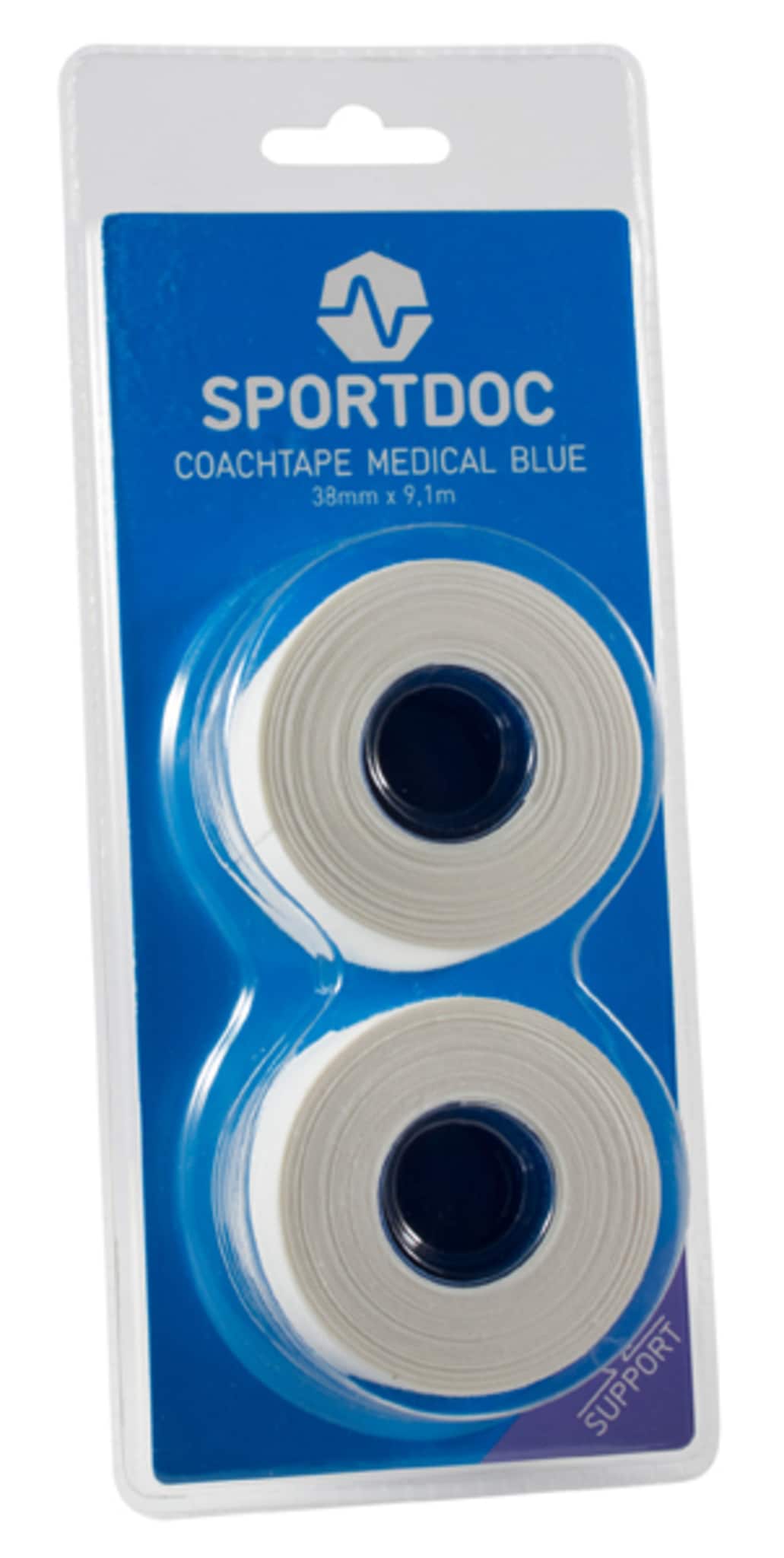 Sportdoc Sportsteip 2pk<br>3,8cm x 9,1m 2 pk