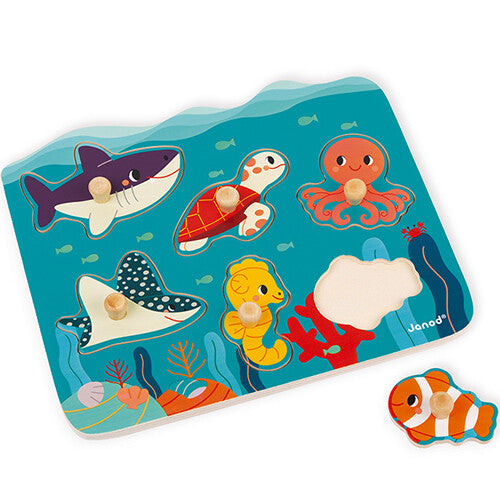 Janod wwf knoppuzzel oceaan