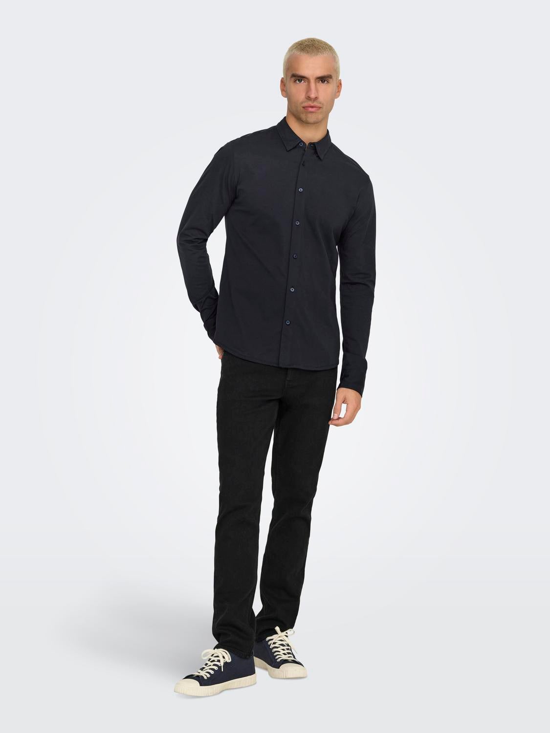 ONSROBIN Hemd Dark Navy