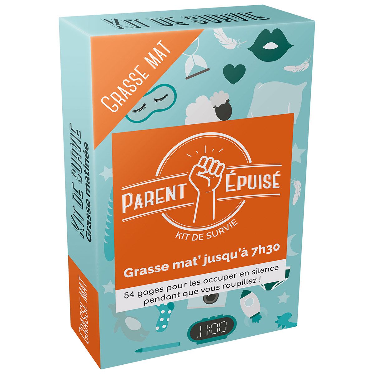Parent épuisé : Kit de survie grasse mat'